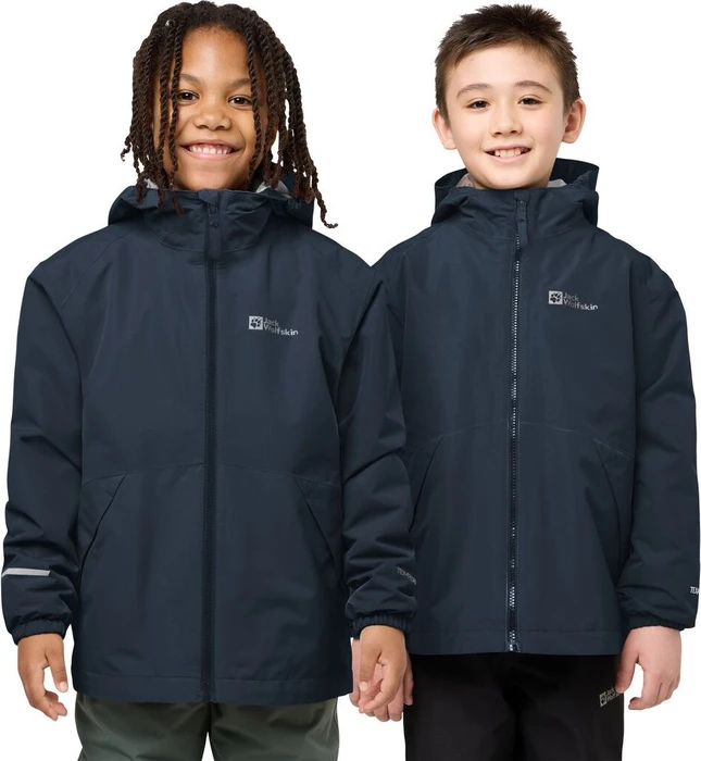 Jack Wolfskin Iceland 3in1 Funktionsjacke midnight sky (Junior)