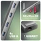 Axagon 9in1 Hub, USB-C 3.0 [Buchse] Vorschaubild