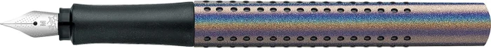 Faber-Castell Füller Grip 2011 Edition Glam silver glam, rechte Hand/linke Hand, mittel