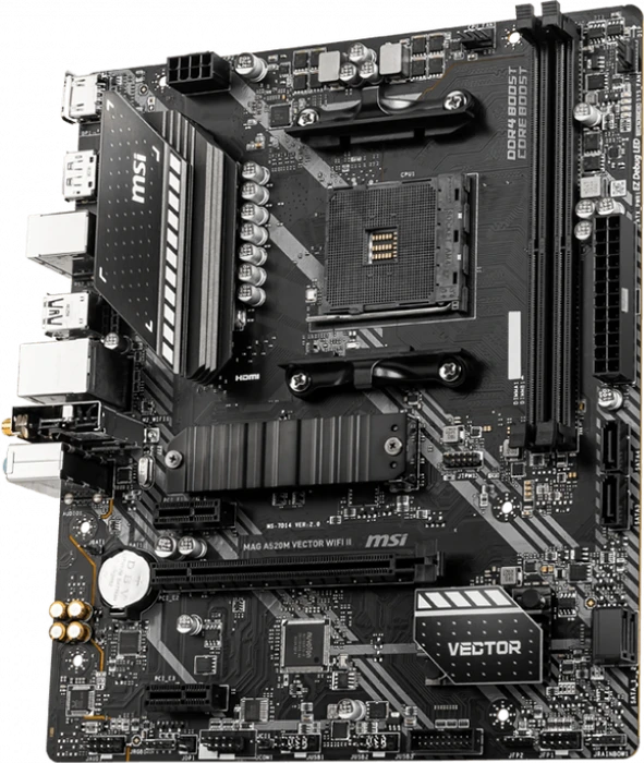 MSI MAG A520M Vector WIFI II (AMD AM4)