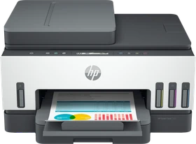 HP Smart Tank 7305 All-in-One dunkelgraue Akzente, Tinte, mehrfarbig