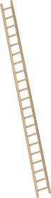 Layher Topic 1036 Holz Anlegeleiter, 21 Stufen