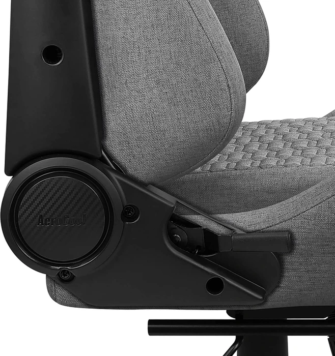 AeroCool ROYAL AeroWeave Ash Grey Gamingstuhl, grau