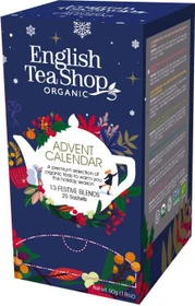 English Tea Shop Teebuch Blau Adventskalender