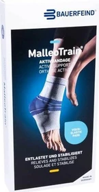 Bauerfeind MalleoTrain Sprunggelenkbandage rechts Größe 3 titan, 1 Stück