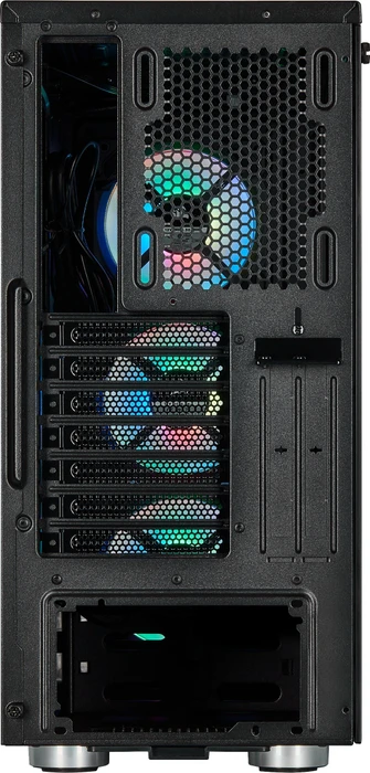 Corsair iCue 465X RGB, schwarz, Glasfenster