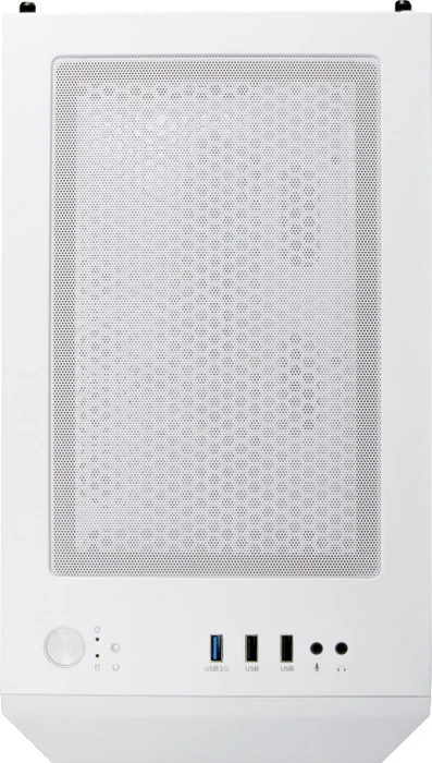 SilverStone Fara H1M Pro, weiß, Glasfenster