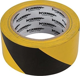 Markierungsband schwarz/gelb, 50mm/33m, 1 Stück