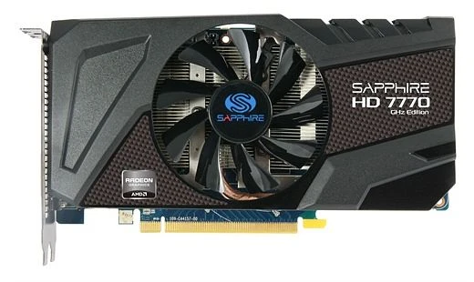 Sapphire Radeon HD 7770 GHz Edition OC, 1GB GDDR5, DVI, HDMI, DP, lite retail