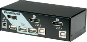 Roline / Secomp KVM Switch, 2-fach KVM-Switch (14.01.3327)