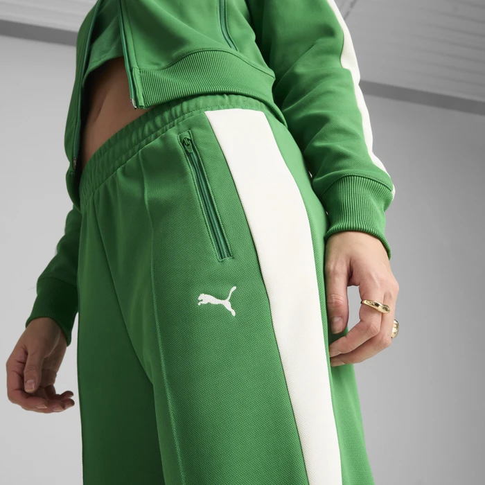 Puma T7 Always On Straight Trainingshose lang archive green (Damen)