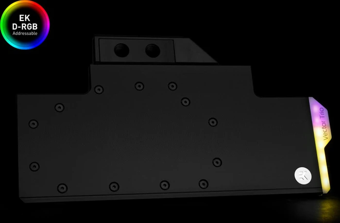EK Water Blocks Quantum Line EK-Quantum Vector Trio RTX 2080 Ti D-RGB, Nickel, Acetal