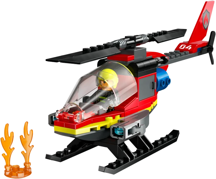 LEGO City - Feuerwehrhubschrauber