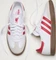 adidas Samba FC Liverpool cloud white/strawberry red/gum Vorschaubild