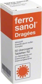 Ferro Sanol 40mg Dragees, 50 Stück