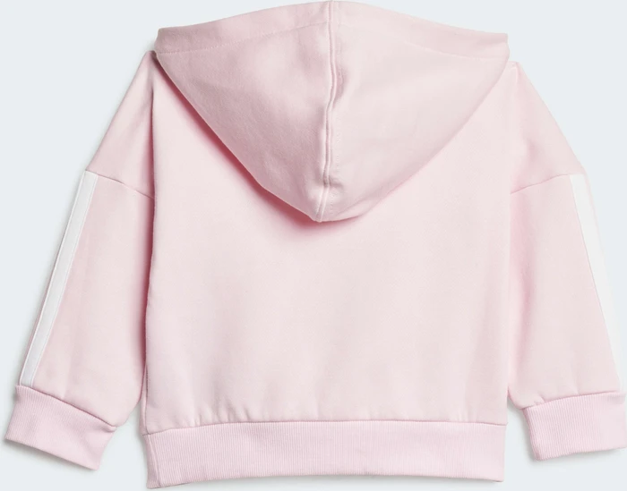 adidas Essentials Trainingsanzug clear pink/white (Junior)