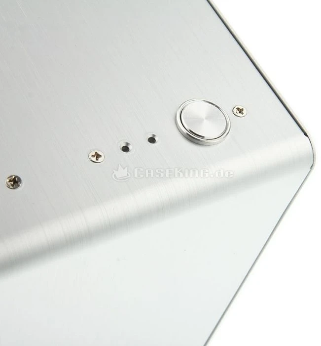Cubitek Mini Center silber, Mini-ITX