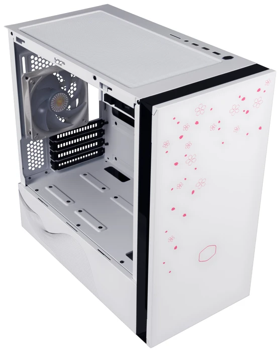 Cooler Master Silencio S400 Sakura Limited Edition, Glasfenster, schallgedämmt