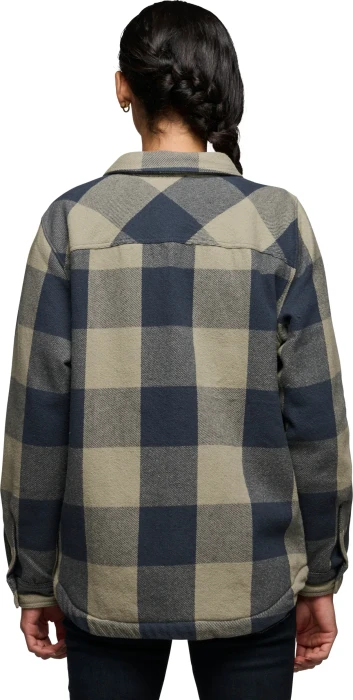 Black Diamond Project Lined Flannel Hemd langarm charcoal/pine smoke (Damen)