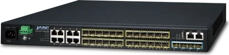 Planet SGS-6341 Rackmount Gigabit Managed Switch, 16x SFP, 8x RJ-45/SFP, 4x SFP+