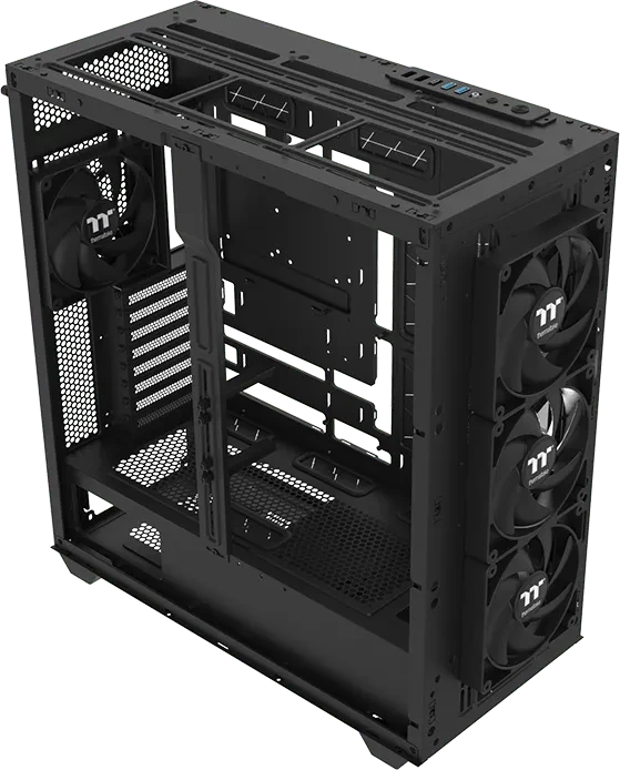 Thermaltake AX500, schwarz, Glasfenster