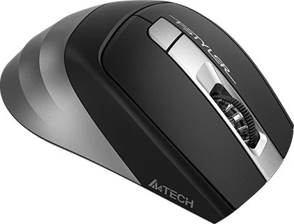 A4Tech FSTYLER Collection FB35 Wireless Dual-Mode Mouse Smoky Grey, USB/Bluetooth