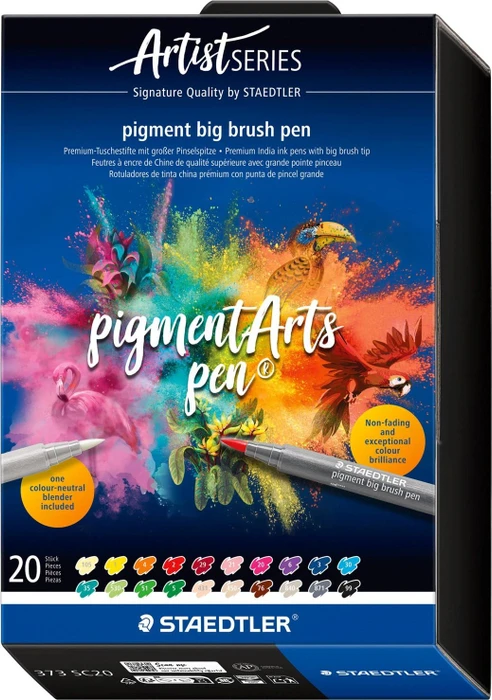 Staedtler pigment brush pen 371