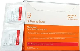 Dr. Dennis Gross Alpha Beta Extra Strength tägliches Peeling, 60 Stück