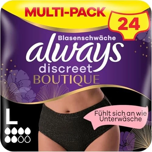 Always Discreet Boutique Schutzhose Größe L, 8 Stück