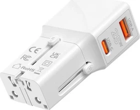 Mobile Origin Travel Adapter 25W weiß