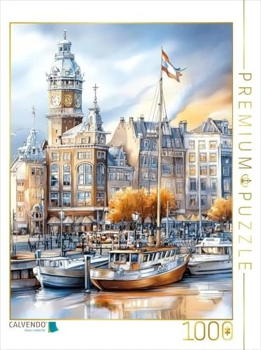 Calvendo Amsterdam - Stadt der Grachten und Giebel