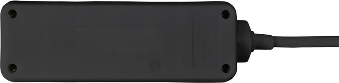 Sygonix Schutzkontakt Steckdosenleiste, 3-fach, 1.4m, schwarz