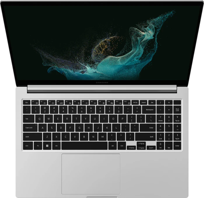 Samsung Galaxy Book2 15, Silver, Core i7-1255U, 8GB RAM, 512GB SSD, DE