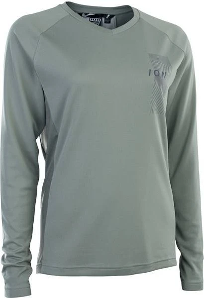 ION MTB Traze Trikot langarm sea grass (Damen)