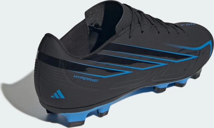 adidas F50 Hyperfast Club FG/MG core black/lucid ray blue