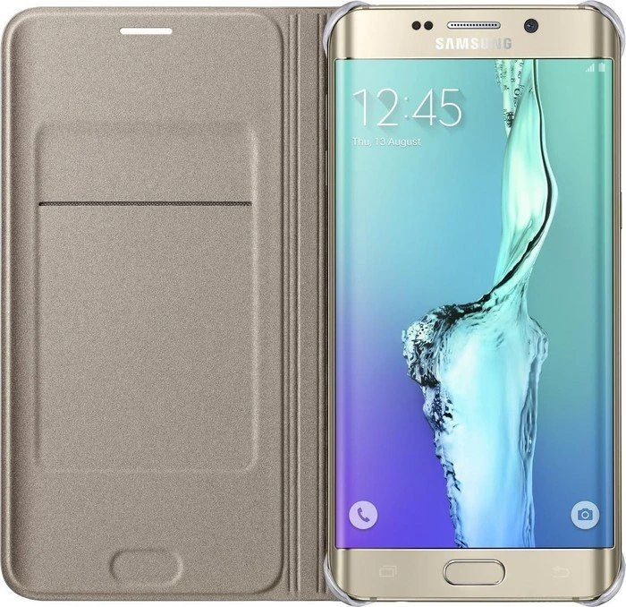 Samsung Flip Wallet für Galaxy S6 Edge+ gold