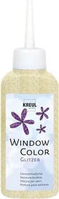 Kreul Window Color Glitzer Malfarbe, glitzergold, 80ml