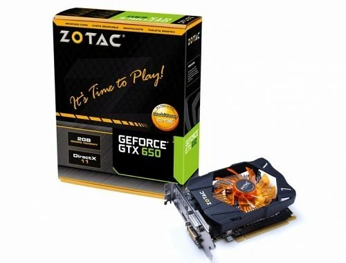 Zotac GeForce GTX 650, 2GB GDDR5, 2x DVI, Mini HDMI