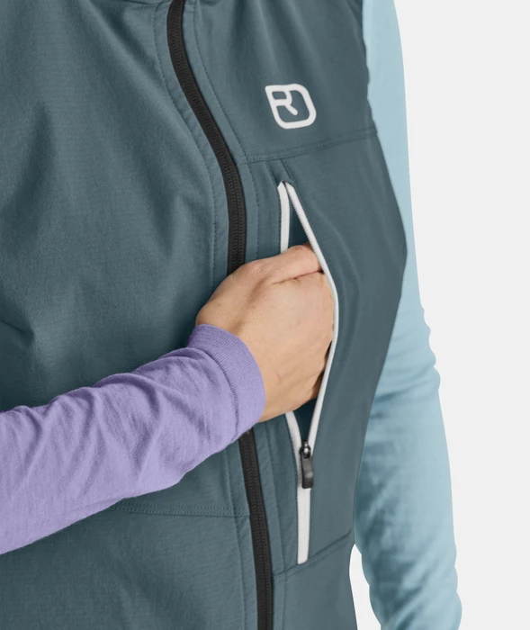 Ortovox Punta Berrino Funktionsweste dark arctic grey (Damen)