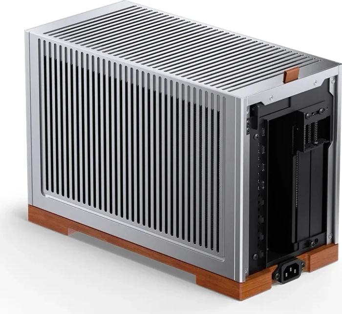 Jonsbo T9 Black, silber/braun, PCIe 5.0 Edition, Mini-ITX