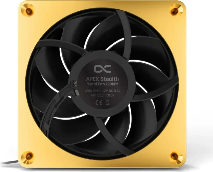 Alphacool Apex Stealth Metall Gold 3000rpm, 120mm