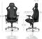 noblechairs Epic Mercedes-AMG Petronas Motorsport Edition Gamingstuhl, schwarz/silber Vorschaubild