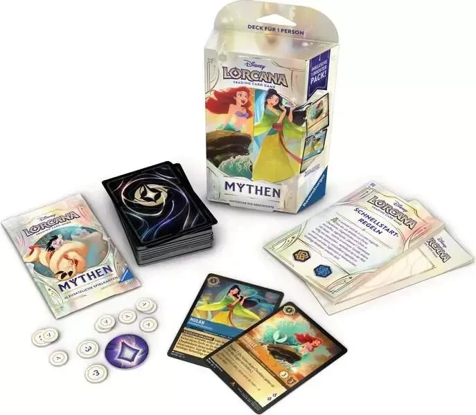 Disney Lorcana - Mythen - Einzelspieler Deck Bernstein Saphir (DE)