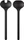 Mepal Silueta Salatbesteck-Set nordic black, 2-tlg. (105940041100)