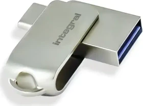 Integral 360-C Dual 64GB, USB-A + USB-C, USB 3.2 Gen 1×1