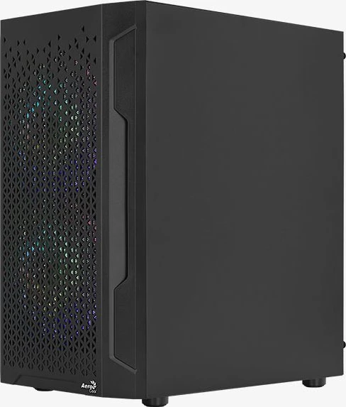 AeroCool Trinity Mini, Lüfter LED RGB, Glasfenster