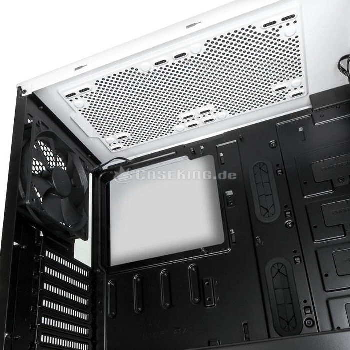Phanteks Eclipse P400 Tempered Glass Edition weiß, Glasfenster