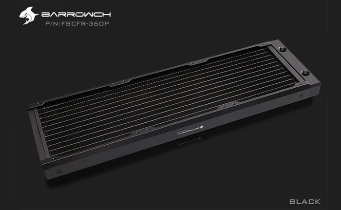 Barrow BarrowCH Chameleon Fish Series Radiator 360, POM, black