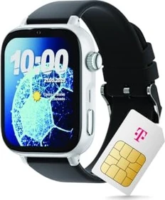 SaveFamily SaveWatch Plus 2 schwarz mit Stoffarmband tribeca