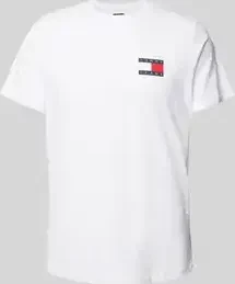Tommy Hilfiger Tommy-Badge Slim Fit T-Shirt kurzarm off white (Herren)
